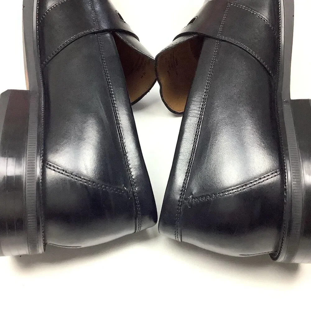 Cole Haan Bedford Men Size 12 M Black Casual Leather Penny Loafers Dress Shoes
